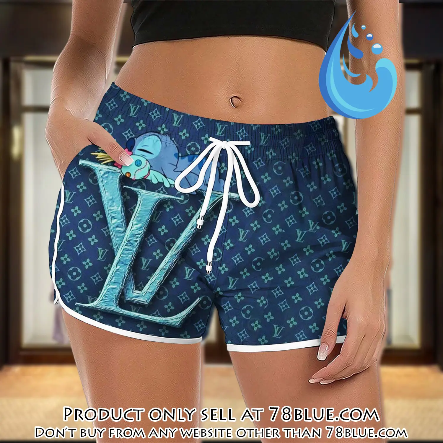 Limited edition lv women shorts lady beach shorts wms1027 78b2043198